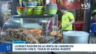 Negocios adelantan sus cierres para cumplir la medida restrictiva, lo que impacta las altas expectativas de venta de los comerciantes ante el fin de la veda del cangrejo. Un reportaje de Camila Guevara