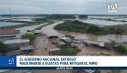 Como parte de las medidas de prevención, las autoridades hicieron entrega de maquinaria pesada para mitigar los riesgos en las zonas de riesgo. Un reportaje de Astrid Singre