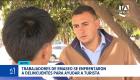 El personal municipal intervino de forma inmediata durante un robo en el bulevar de la 24 de Mayo. Un reportaje de Gustavo Jaramillo