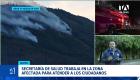 Organismos de socorro evalúan la superficie afectada, mientras equipos de emergencia trabajan en el sitio para controlar los focos activos de calor. Un reporte de Gustavo Jaramillo