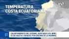 El calentamiento anómalo del Océano Pacífico mantiene activadas las alertas meteorológicas en Ecuador y Perú ante el avance del evento climático. Un reportaje de Bernarda Cevallos