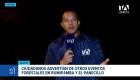 Equipos de socorro concentran los trabajos en las zonas altas de la montaña para evitar la propagación de las llamas en el norte de Quito. Un reportaje de Juan Miguel Rodríguez