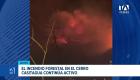 El incendio se reactivó en varios puntos por las rafagas de viento. El Municipio de Quito indicó que hay siete personas denunciadas en Fiscalía por provocar daños. Un reporte de Juan Miguel Rodríguez