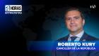 “La política del Ecuador con otros países se basa en combatir el crimen” indicó Roberto Kury, canciller de la República sobre el eje del que el Presidente hablará en la Asamblea de la ONU.