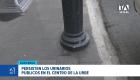 Pese a las sanciones estipuladas, en el centro de la ciudad persiste el mal uso del espacio público y el desacato a la normativa local. Un reportaje de Camila Guevara