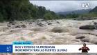 La situación causa preocupación entre los habitantes de Caluma ante el recuerdo de los daños sufridos en anteriores temporadas invernales. Un reportaje de Jonathan Quezada