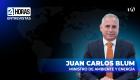 “Vamos a manejarlo de la mejor manera”, indicó Juan Carlos Blum, ministro de Energía, sobre los trabajos que el Gobierno realiza para evitar eventuales apagones afecten al sector residencial y comercial.