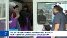 Las autoridades retiraron medicamentos e insumos comercializados de forma irregular en los exteriores del Hospital Monte Sinaí. En medio de la intervención se registró un siniestro vial frente a la casa de salud. Un reportaje de Camila Guevara