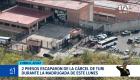 Los reos, sentenciados por narcotráfico y robo, escaparon por la ventana del pabellón de mediana seguridad durante la madrugada; la Policía desplegó un operativo sin éxito.