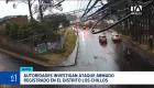 Las cámaras de videovigilancia de la zona captaron el momento del ataque balístico en Conocoto, al suroriente de Quito; unidades especializadas de la Policía investigan el crimen. Un reportaje de Gustavo Jaramillo