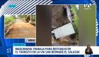 Las continuas precipitaciones registradas en la zona noroccidental de Pichincha provocaron severos daños en la infraestructura vial, dificultando el tránsito de los comuneros. Un reporte de Brigette Mancheno