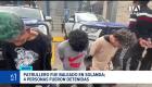 Agentes policiales neutralizaron y aprehendieron a los sospechosos en el sur de Quito luego de que abrieran fuego contra la unidad móvil durante una intervención. Un reportaje de Brigette Mancheno