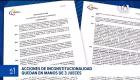 Las acciones presentadas objetan la constitucionalidad de la medida del Consejo de la Judicatura y la competencia de los jueces asignados. Un reportaje de María Fernanda Utreras
