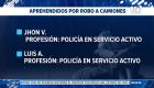 Las autoridades desarticularon una estructura delictiva dedicada a asaltar vehículos de carga pesada en las carreteras del país; entre los detenidos figuran uniformados. Un reportaje de Paula Kuhn