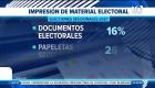 El organismo electoral registra más de 4 mil alertas por precampaña y reporta un avance del 26% en la impresión de las papeletas oficiales. Un reportaje de Lucía Clavijo