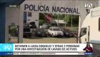 La excandidata presidencial fue trasladada a la Comandancia de Chone para su posterior remisión a la Fiscalía en Quito. La investigación abarca a siete detenidos y allanamientos en Pichincha y Manabí por inconsistencias en el financiamiento publicitario de la campaña electoral de 2023. Un reporte de Daniel Moreira