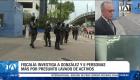 La excandidata presidencial fue trasladada al Cuartel Modelo, en el norte de Guayaquil, donde permanece bajo custodia tras su aprehensión esta madrugada. un reportaje de Carlos Sacoto