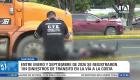 El conductor murió tras impactarse contra un vehículo ligero y un tráiler; el hecho generó un fuerte congestionamiento vehicular durante al menos dos horas. Un reportaje de Ricardo Cruzatty