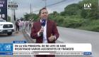 Habitantes del sector alertan sobre los constantes riesgos en la vía principal luego del siniestro que afectó a la mujer y a los dos menores de edad. Un reportaje de Ever Moreira