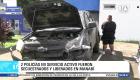 Los agentes realizaban diligencias en Manabí cuando fueron interceptados por delincuentes que exigían 20 mil dólares por su vida. La intervención policial dejó un detenido, además de la incautación de dos armas de fuego, celulares y vehículos. Un reportaje de Calina García.