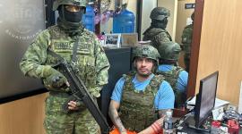 Daniel Salcedo en las instalaciones de la Fiscalía de Chimborazo este miércoles 25 de junio del 2025.