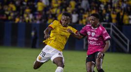 Independiente del Valle no pudo con Barcelona en Amaguaña y empataron con polémica.
