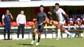 Aucas en su visita a Gualaceo para el partido por la Copa Ecuador