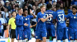 Chelsea celebra su gol ante el Bayer Leverkusen el día viernes 8 de agosto del 2025.