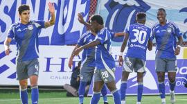 En el Bellavista, el Técnico Universitario se enfrentó al Emelec por la fecha 25 del campeonato nacional de futbol.