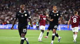 Moisés Caicedo celebra el gol conquistado con Chelsea ante West Ham United, en un partido de la Premier League jugado el viernes 22 de agosto del 2025.