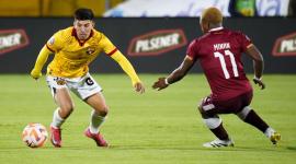 Vinotinto recibe a Barcelona Sporting Club en el estadio Olímpico Atahualpa por una fecha mas del campeonato nacional LigaPro..API / DANIEL MOLINEROS