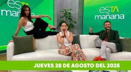 Mira el capítulo de esTAmañana del jueves 28 de agosto del 2025. Un magazine diferente y entretenido, con contenido de calidad. De lunes a viernes, de 09:30 a 12:00, por Teleamazonas.