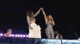 Ambas artistas sorprendieron al público en el último concierto de Shakira en México.