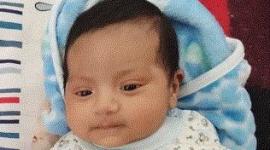 El Ministerio del Interior publicó la foto del bebé desaparecido en Quito y sus rasgos particulares.