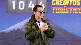 Daniel Noboa entregó créditos turísticos en Latacunga en medio del paro nacional