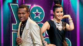 Joe Arroyo y Natalia Jiménez, participantes eliminados de Yo Me Llamo