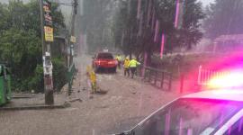 Fuertes lluvias se registraron en Quito y Rumiñahui la tarde de este jueves 16 de octubre de 2025.