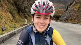 Ana Vivar tiene 21 años. Fue campeona nacional de Ruta en el 2023.