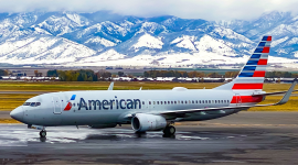 La mayor aeriline de EE.UU. American Airlines tiene redudcción de 95% en ganancias.