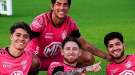 Los jugadores de Independiente del Valle se entrenaron en el complejo deportivo del Cruzeiro antes de su partido de semifinal de vuelta de la Copa Sudamericana.