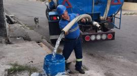 El servicio de agua potable empezará a retornar desde las 12:30 del domingo