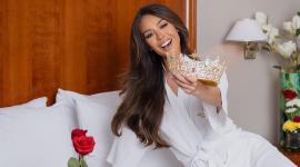 La representante de Ecuador en el Miss Universo en Nadia Mejía.