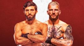 A la izquierda Arman Tsarukyan y a la derecha Dan Hooker.