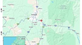 Un sismo remeció la Sierra ecuatoriana la tarde de este sábado 6 de diciembre.