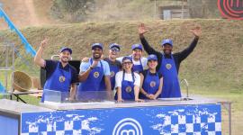 El equipo azul se llevó la victoria en el reto de campo de MasterChef Celebrity Ecuador.