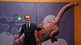 Cientos de huellas de dinosaurios fueron halladas en Italia.