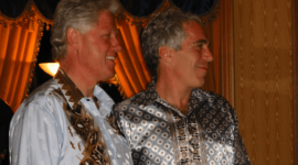 Jeffrey Epstein y Bill Clinton en las fotografías difundidas por el Departamento de Estado