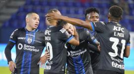 Independiente del Valle recibe a Guayaquil City por la primera fecha del campeonato nacional de fútbol Liga Ecuabet conectado por Xtrim en el estadio Banco Guayaquil.API / DANIEL MOLINEROS