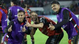 Cuenca,Ecuador 4 de marzo de 2026 En la noche de hoy en el estadio Alejandro Serrano Aguilar de la ciudad de Cuenca,el Deportivo Cuenca y Libertad FC por la fase preliminar de la Copa Sudamericana 2026.En eliminación directa a partido único; el ganador clasifica directamente a la fase de grupos de la Copa Sudamericana.fotgo Boris Romoleroux/API.