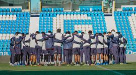 Un entrenamiento de la Selección de Ecuador previo al amistoso ante Países Bajos.